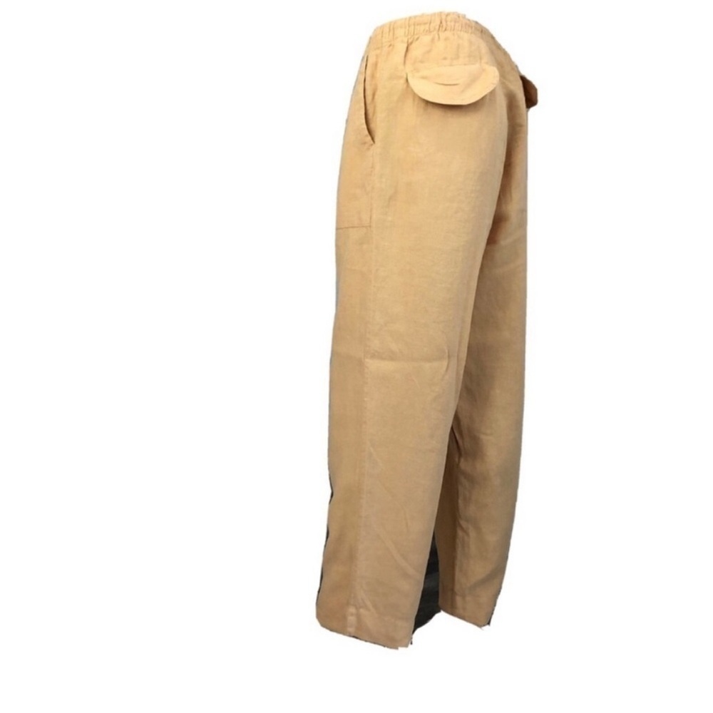 Mod.O.Doc Linen Button Front Relax Fit Pants Side… - image 3